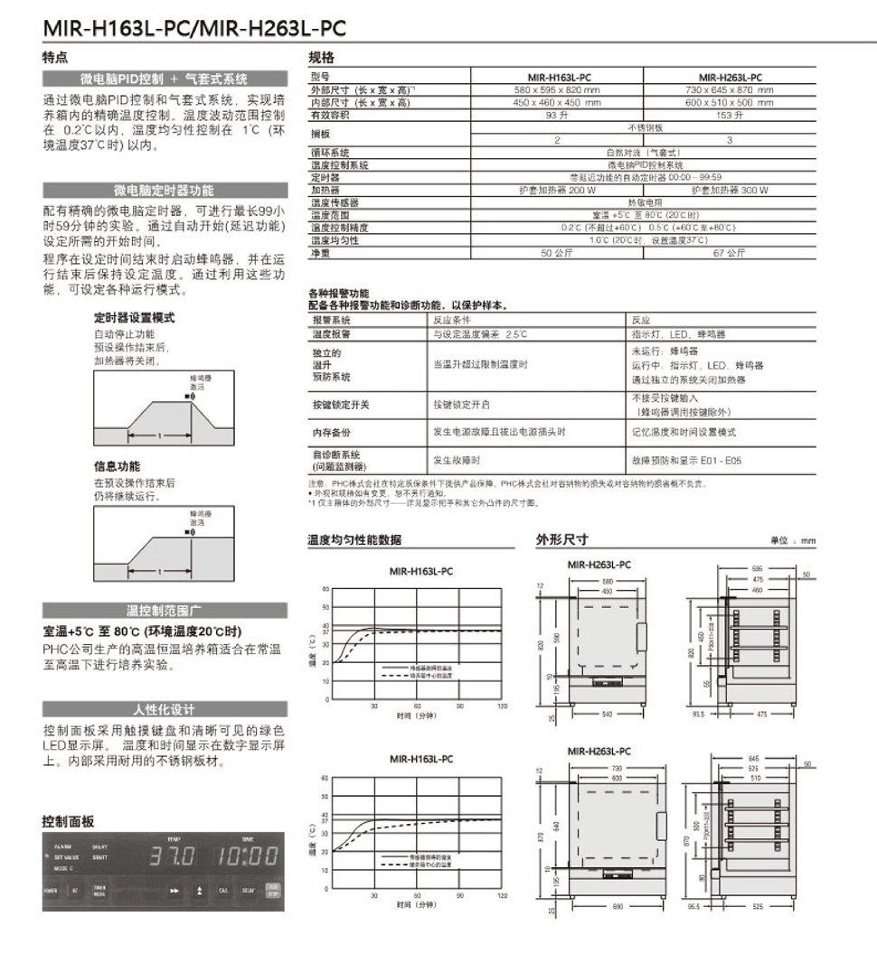 163L高溫恒溫培養箱